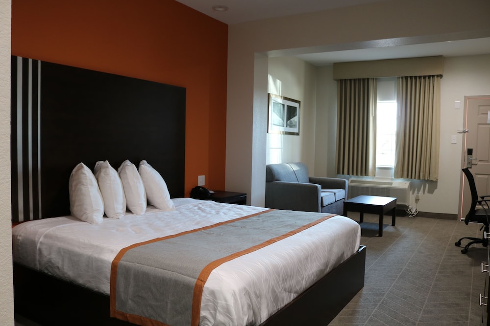 Room, 1 King Bed, Refrigerator & Microwave photo 1
