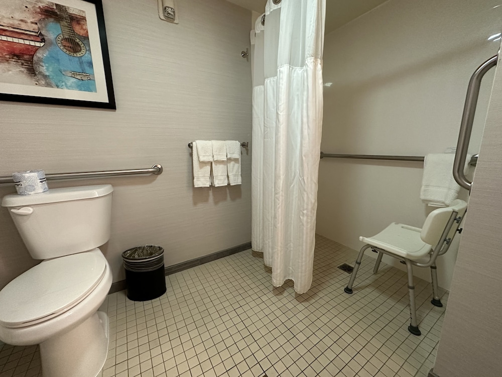 Deluxe Double Room, 2 Queen Beds, Accessible, Roll-In Shower