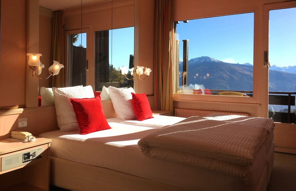 Double or Twin Room, Balcony, Mountain View