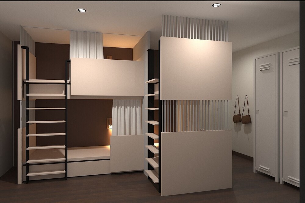 Shared Dormitory, Women only, Non Smoking, Balcony