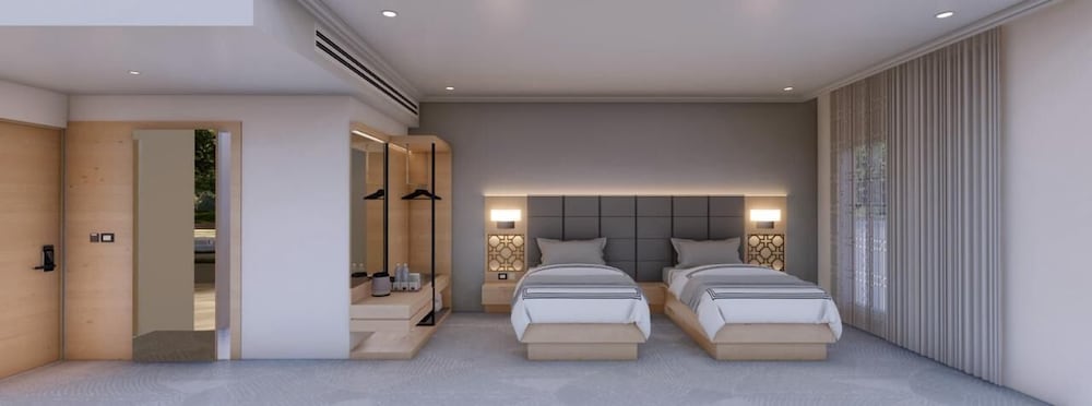 Basic Double or Twin Room, City View