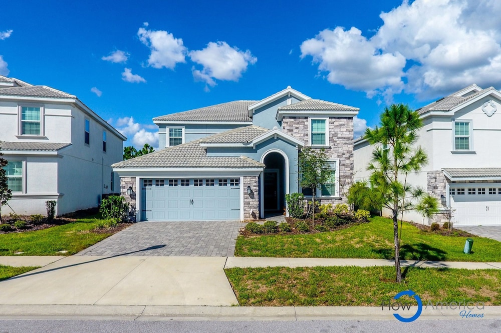 Fancy Family Home at Championsgate Chg101, Billede 68