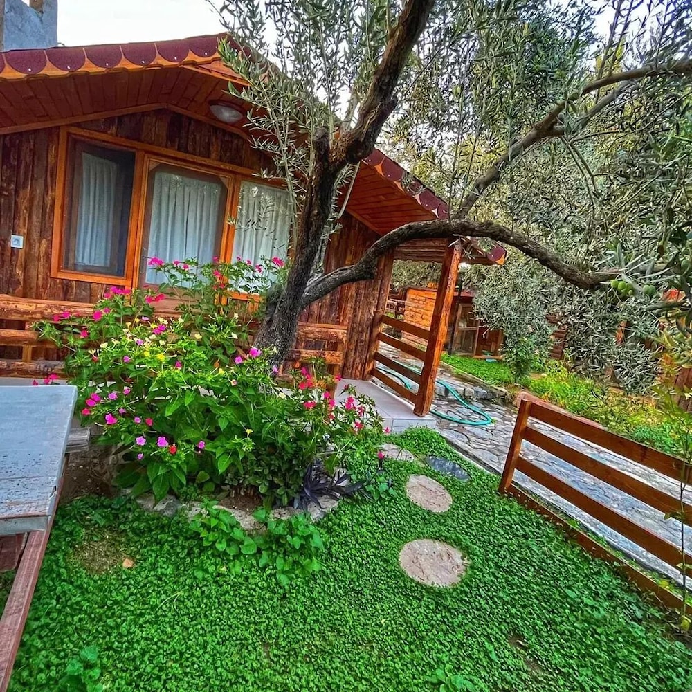 Business Tree House, 1 Queen Bed, Fireplace, Courtyard View