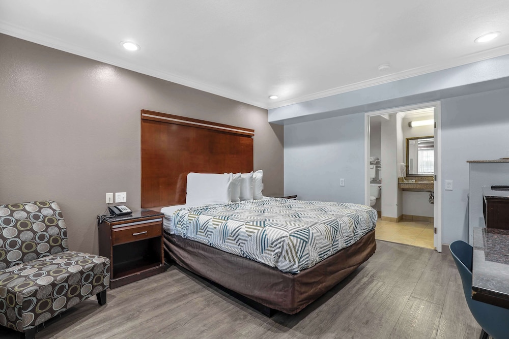 Standard Room, 1 King Bed, Non Smoking, Refrigerator & Microwave - Photo 3