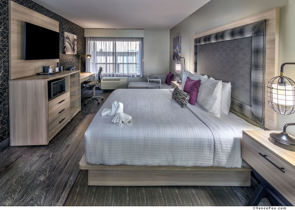 Suite, 1 King Bed, Non Smoking, Kitchenette (Living Room;Shower Only;with Sofabed) - Photo 2