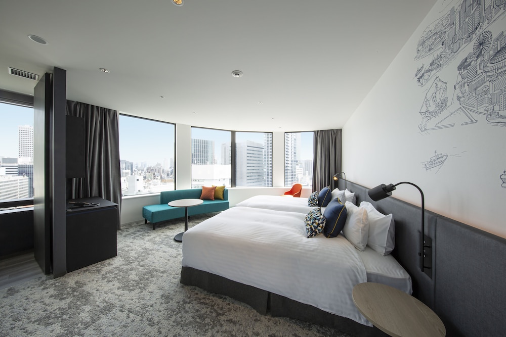 Corner Deluxe Twin Room, Smoking (40 square meters)