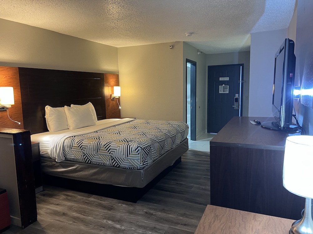Deluxe Room, 1 King Bed, Non Smoking, Refrigerator & Microwave photo 3