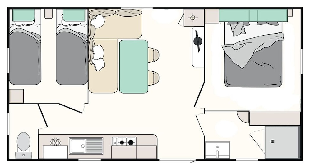 Mobil home COLORADO STANDARD 6p Dimanche photo 2