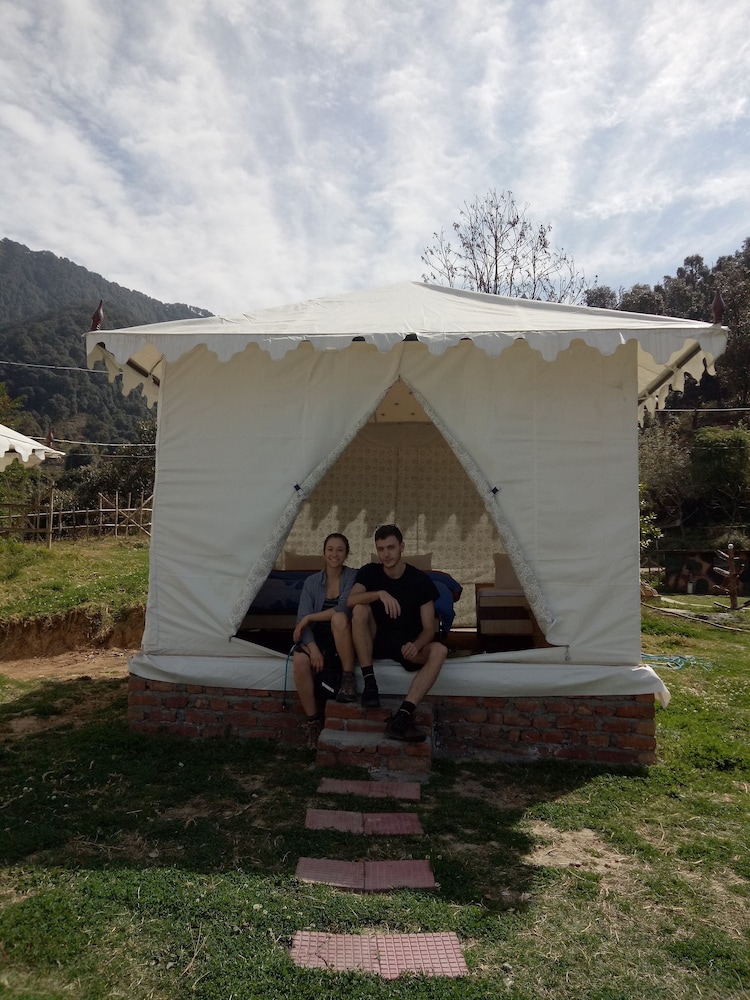 Executive Tent, 1 Double Bed, Shared Bathroom, Hill View photo 3