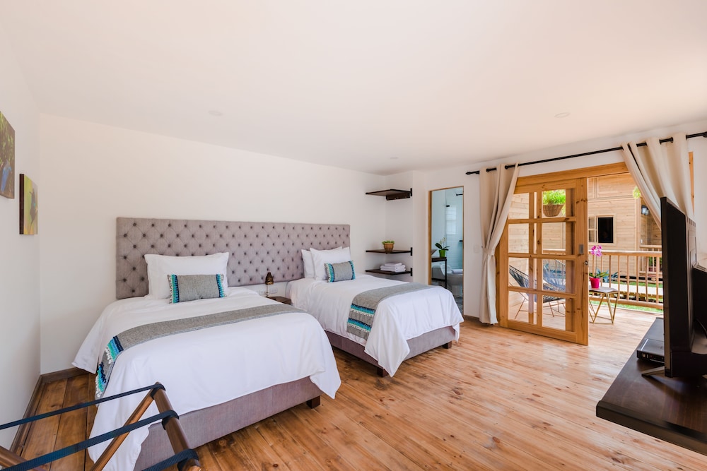 Double Room, Terrace, Garden View