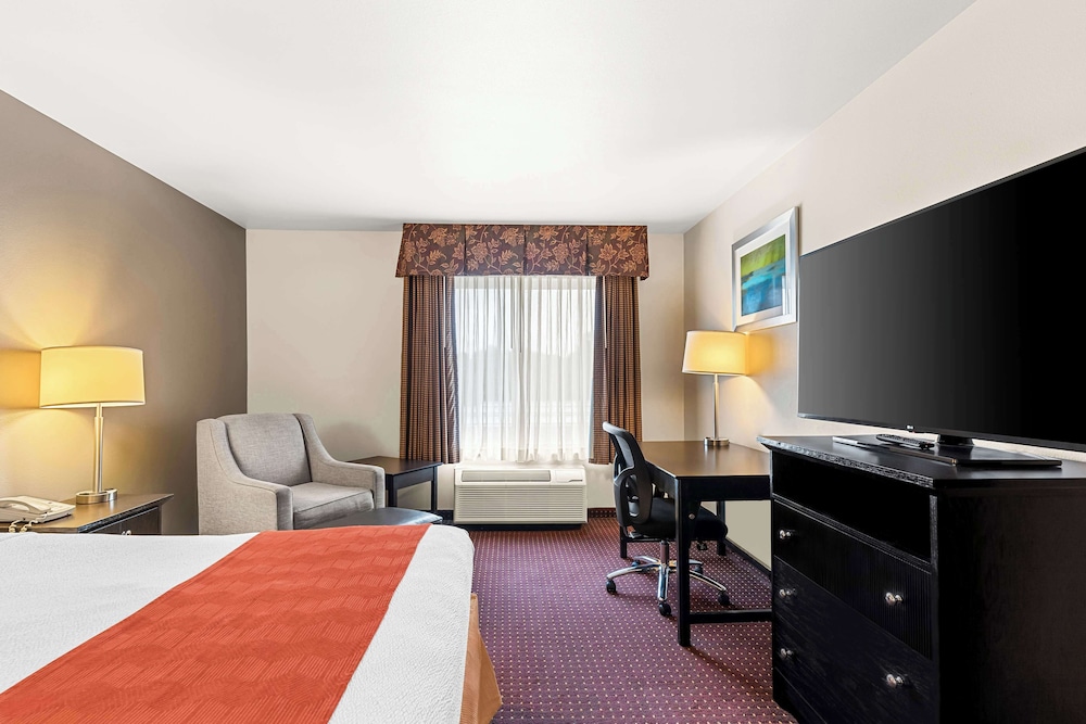 Standard Room, 1 King Bed, Non Smoking, Refrigerator & Microwave - Photo 3