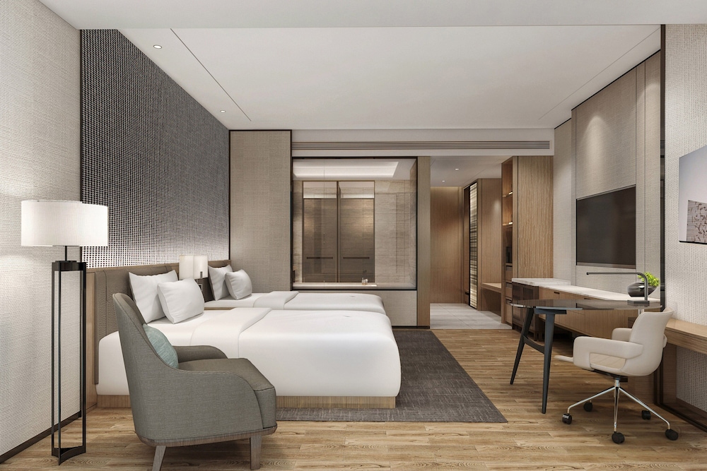 Deluxe Twin Room, 2 Double Beds, City View - Photo 1