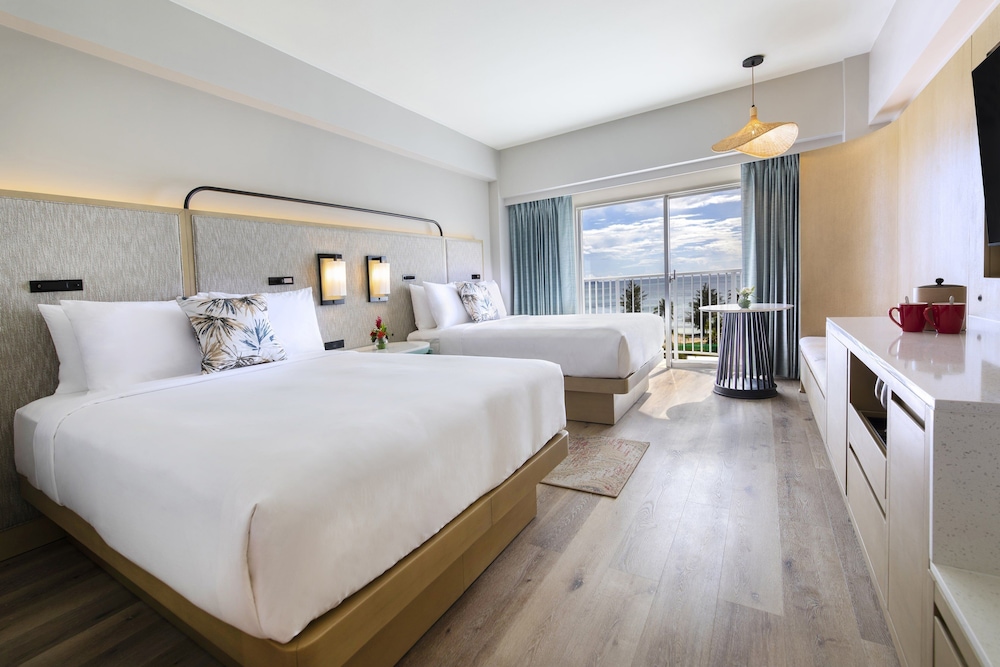 Standard Room, 2 Double Beds, Ocean View