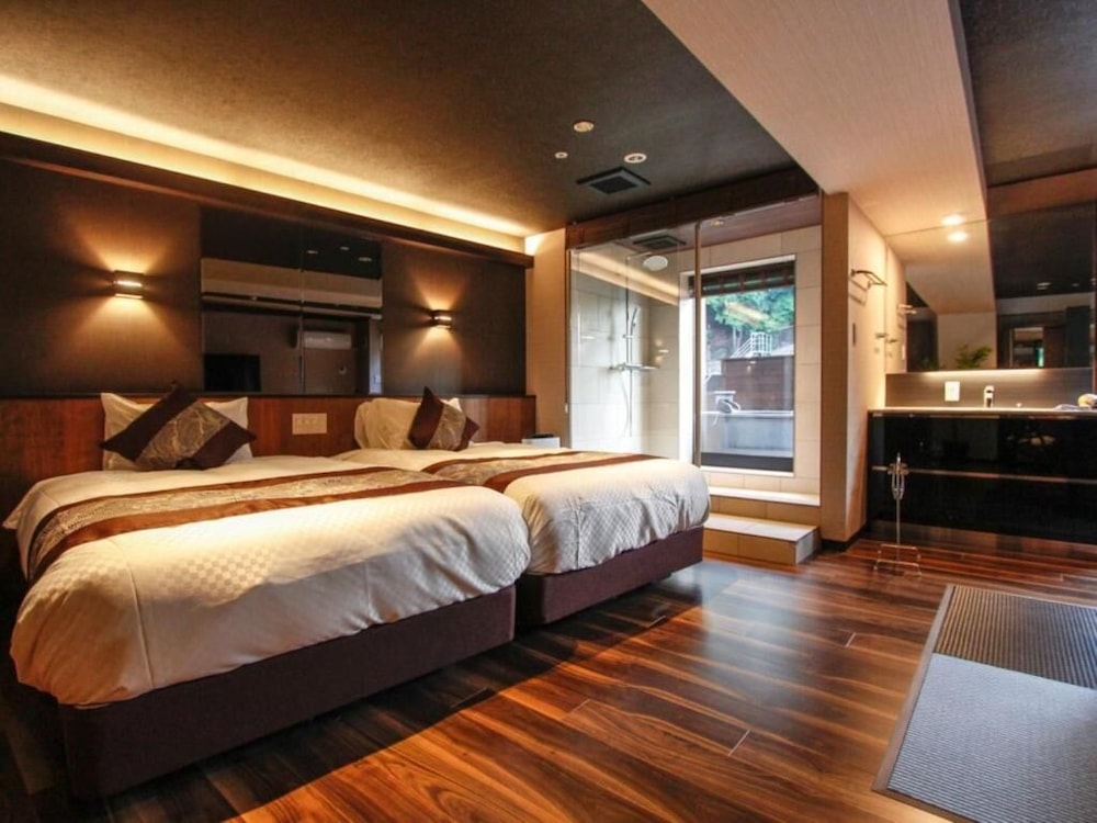 Jr suite Japanese-Western style room [sea side &amp; private terrace with open-air bath] Smoking photo 1