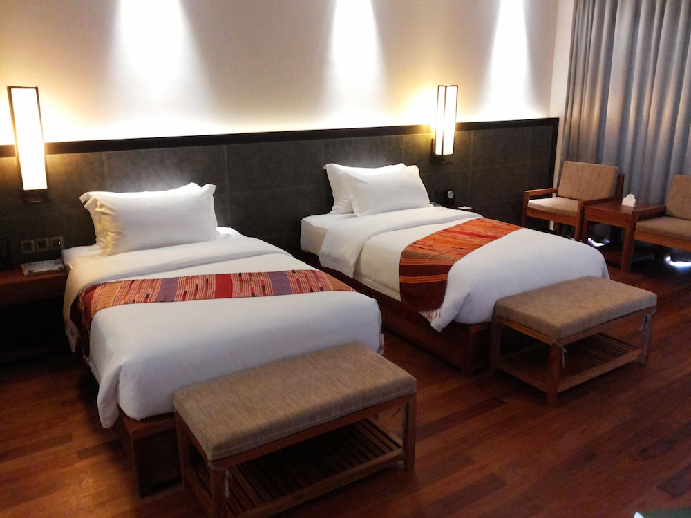 Deluxe Twin Room, 1 Bedroom, Balcony, River View