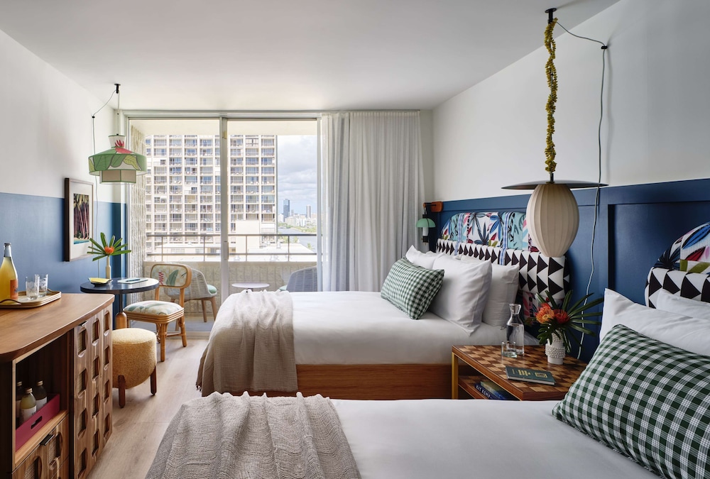 Premium Double Room, 2 Double Beds (View) - Photo 1