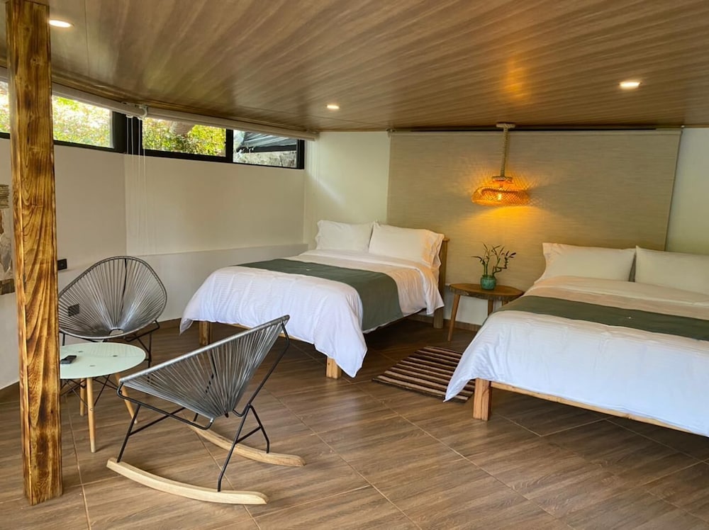 Superior Room, 2 Double Beds, Garden View