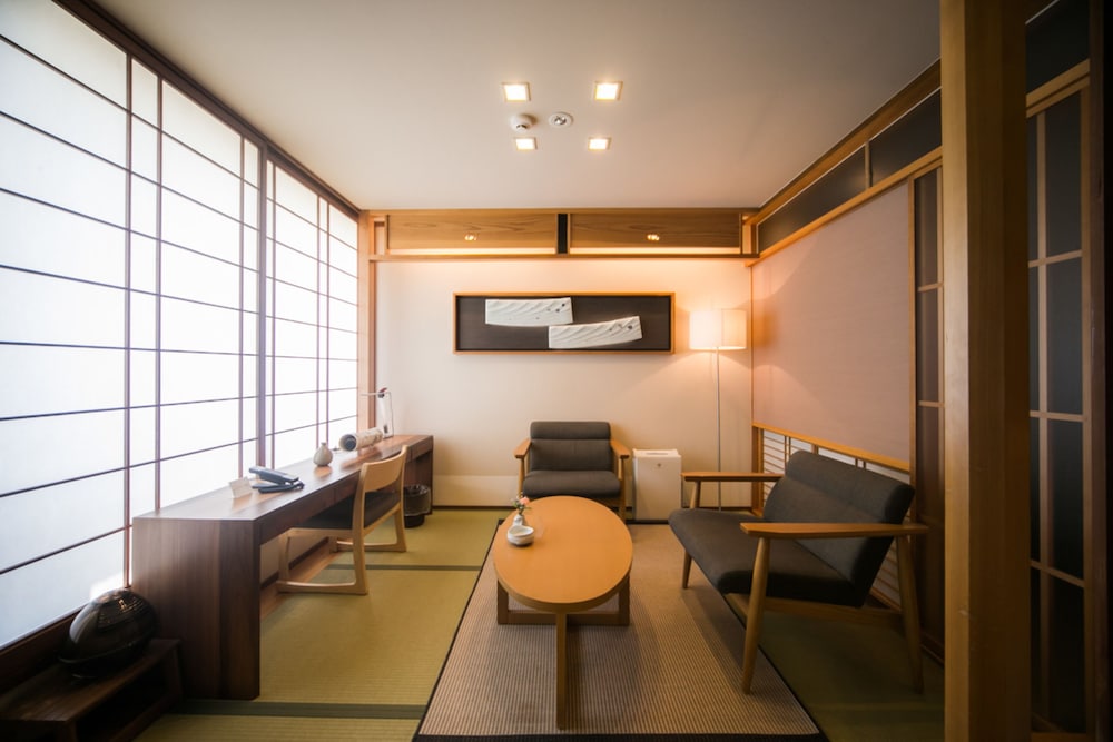 Japanese Modern Room with Private Hot Springs, "Theme: WATER FLOW," Non Smoking 37 ㎡【4F】 photo 2