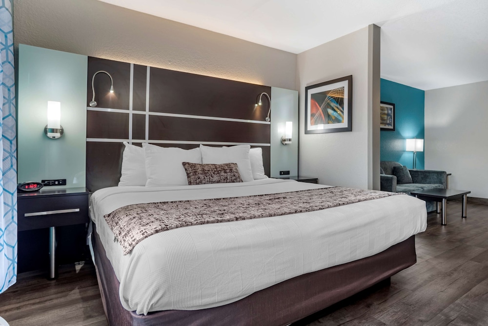 Suite, 1 King Bed, Non Smoking, Refrigerator & Microwave - Photo 1