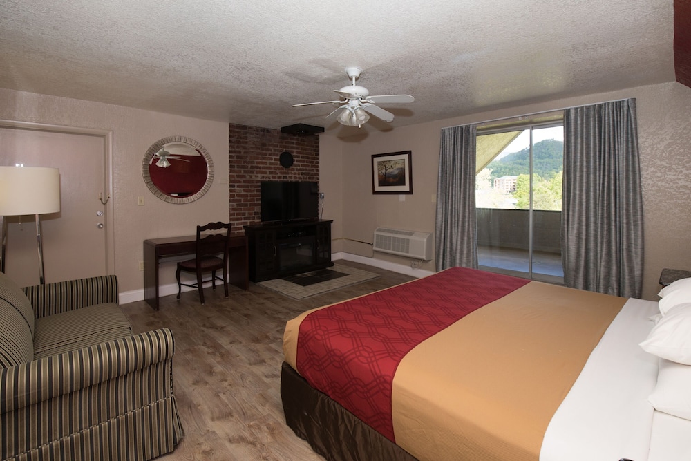 Room, 1 King Bed, Mountain View (with Fireplace) photo 2