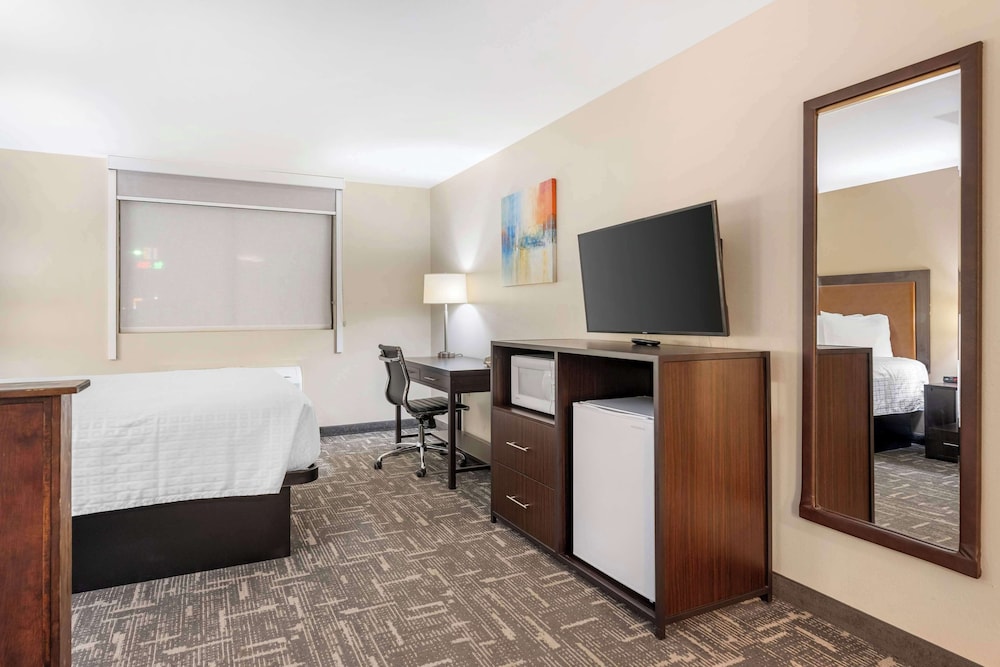Standard Room, 1 Queen Bed, Non Smoking, Refrigerator & Microwave photo 3