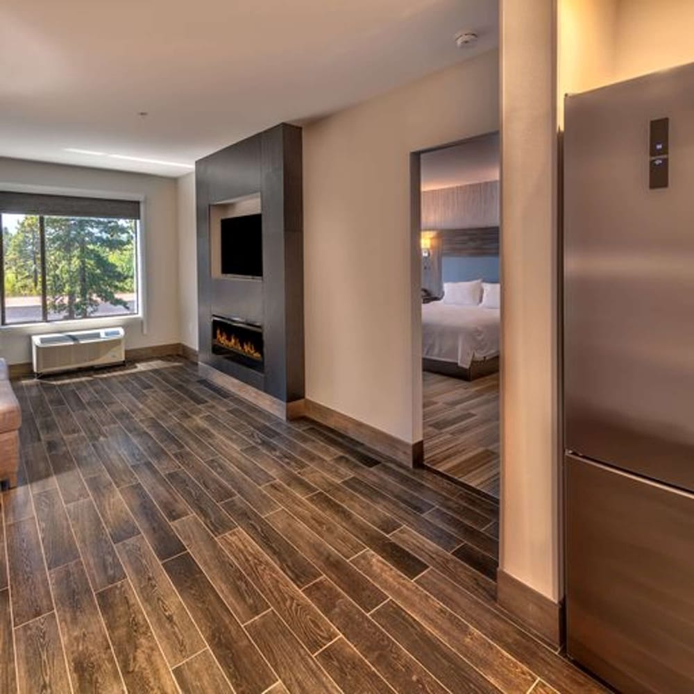 Suite, 1 King Bed, Accessible (Mobility & Hearing, Roll-in Shower) - Photo 1