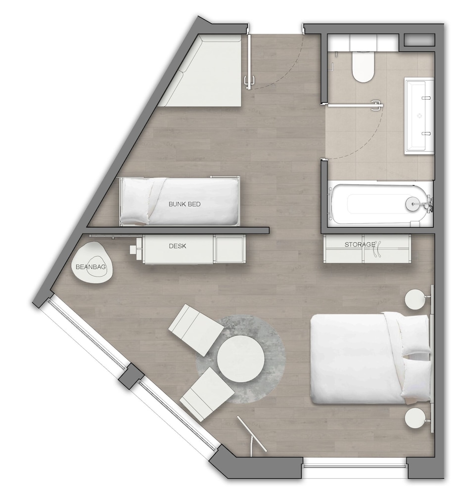 Premium Quadruple Room, Balcony, Resort View