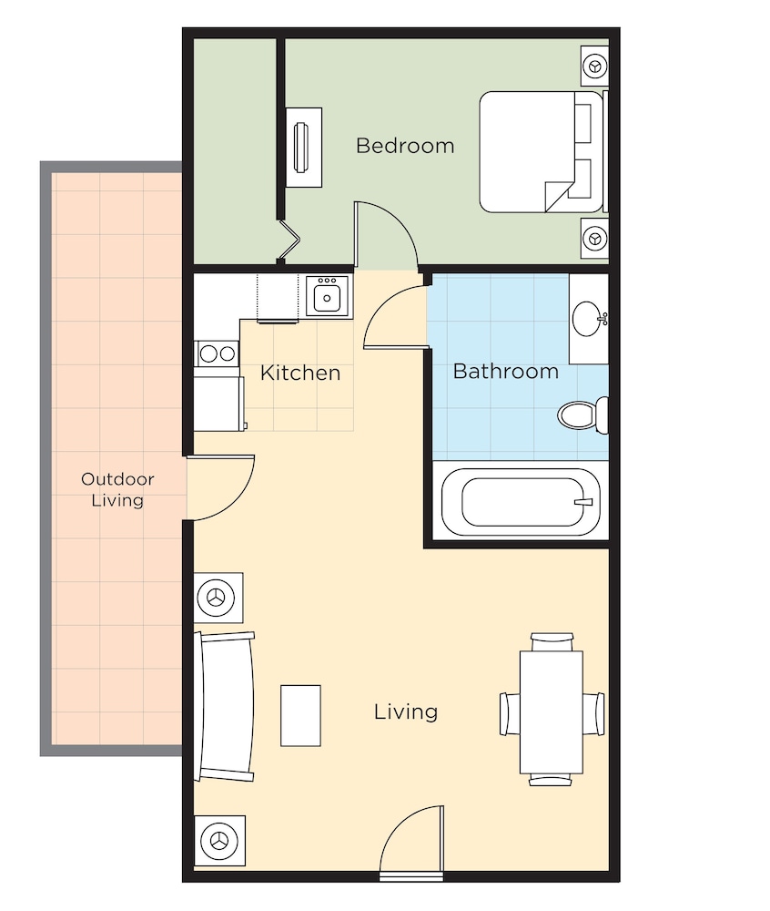 Standard Suite, 1 Queen Bed with Sofa bed photo 1