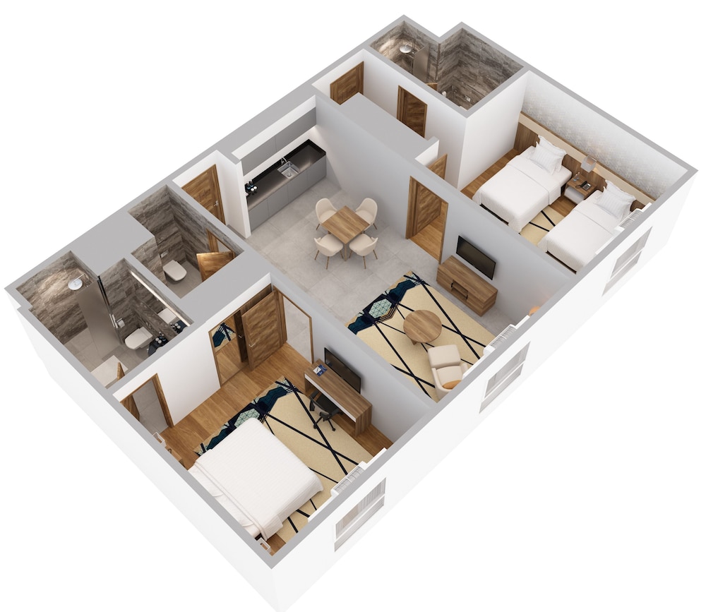 Suite, 1 Bedroom, Kitchenette