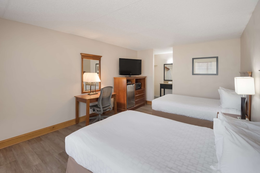 Standard Room, 2 Double Beds, Non Smoking, Refrigerator & Microwave (Pet Friendly) - Photo 1