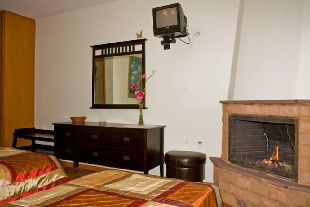 Twin Room, 2 Twin Beds, Fireplace, Mountain View photo 2