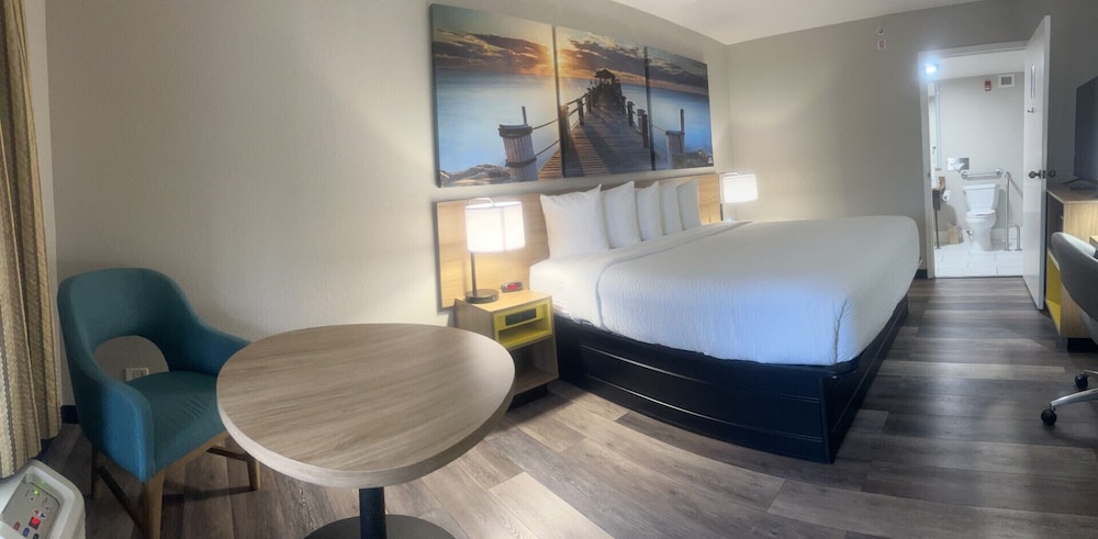 Room, 1 King Bed, Accessible, Non Smoking (Mobility/Hearing/Tub w/Grab Bars) - Photo 2