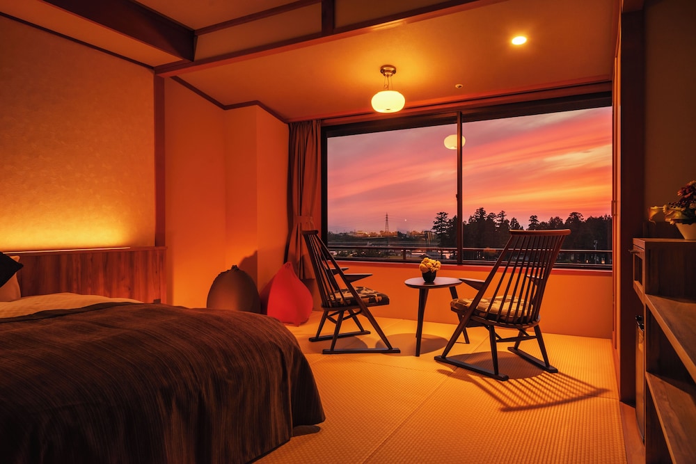 Modern Japanese-style room with bed sea side, Non smoking photo 2