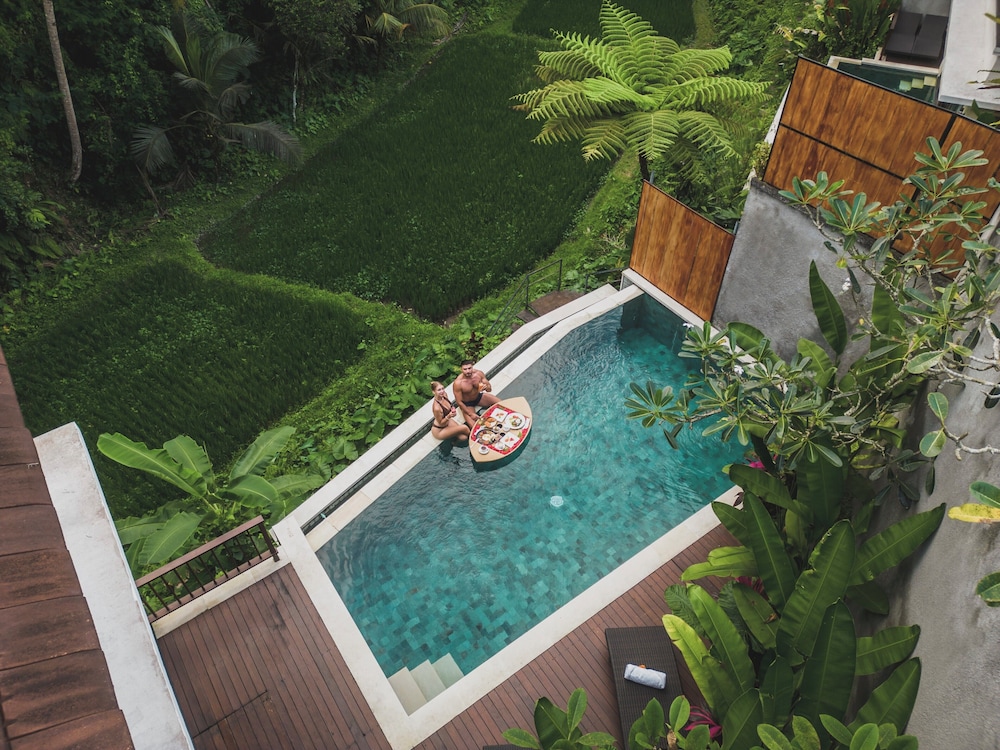Grand Two Bedroom Private Pool Villa with Forest View