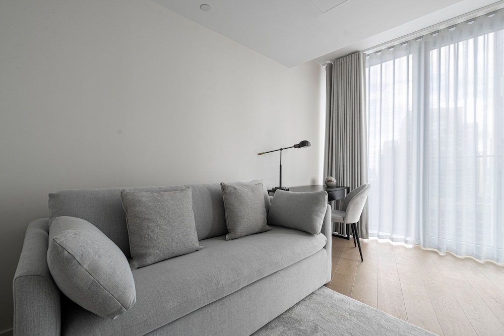 Deluxe Riverside Lejlighed Med Udsigt Over Byen, Billede 26