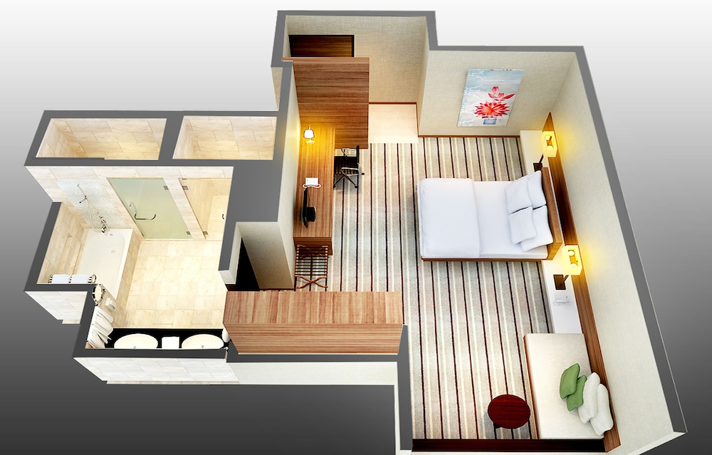 Studio, 1 King Bed (Suite) photo 3