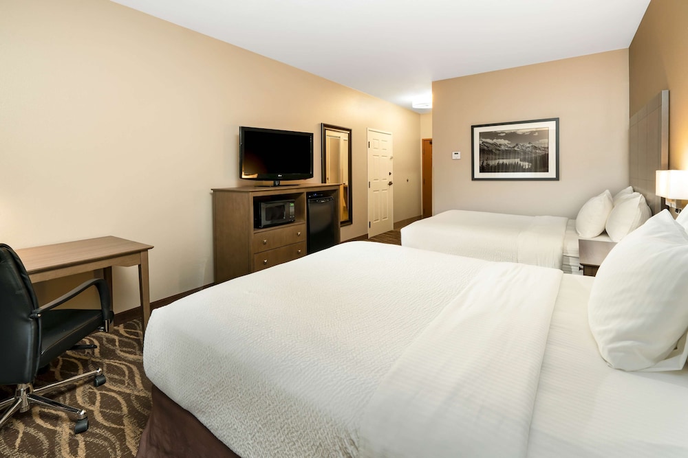 Standard Room, 2 Queen Beds, Refrigerator & Microwave
