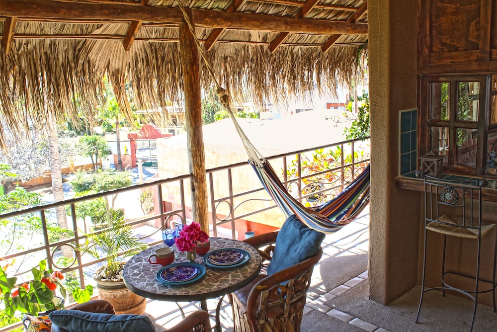 Honeymoon-Suite, King Bed, Terrace w/ Hammock, Partial Ocean View