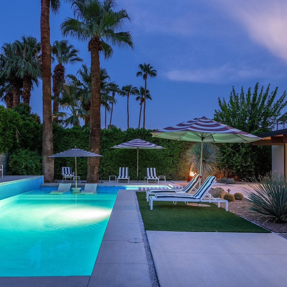 5 Palms Desert Eichler - Mid-century Modern w Pool, Billede 16