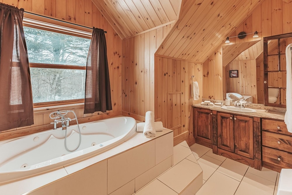 Executive Double 26 - Stunning Luxury log Home With hot tub Sauna Heated Pool, Foto 11