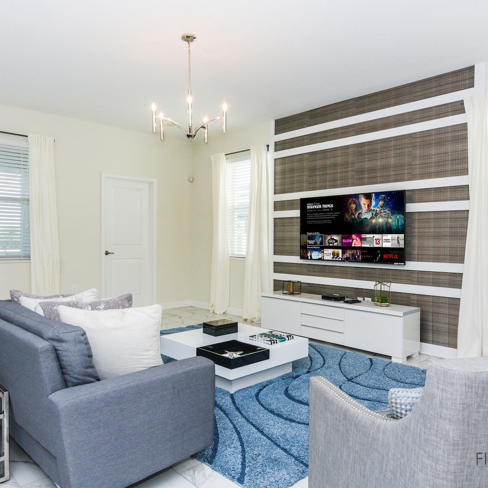 Fancy Family Home at Championsgate Chg101, Billede 90