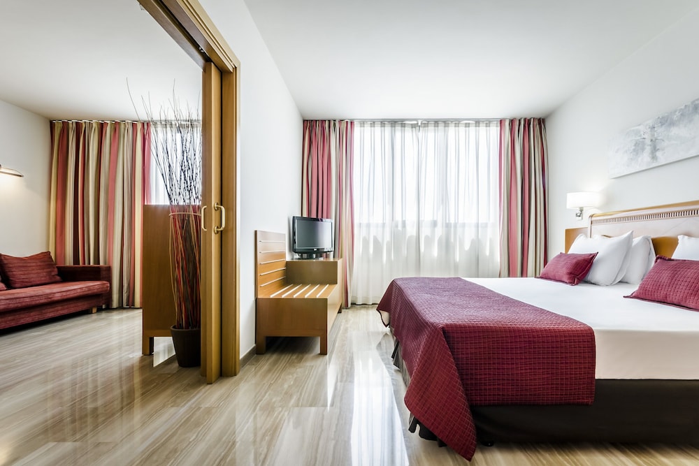 Family Room, 1 King Bed with Sofa bed