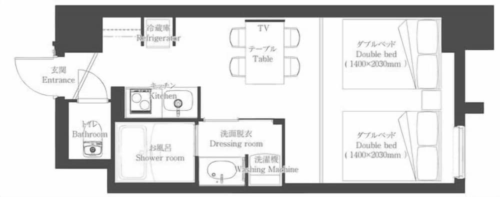 Grand Twin Room, 2 Double Beds, Non Smoking - Photo 3