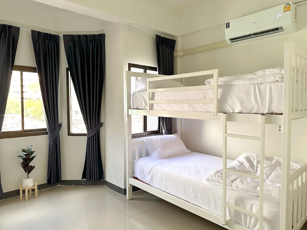 4 Bunk Beds in Female Dormitory Room
