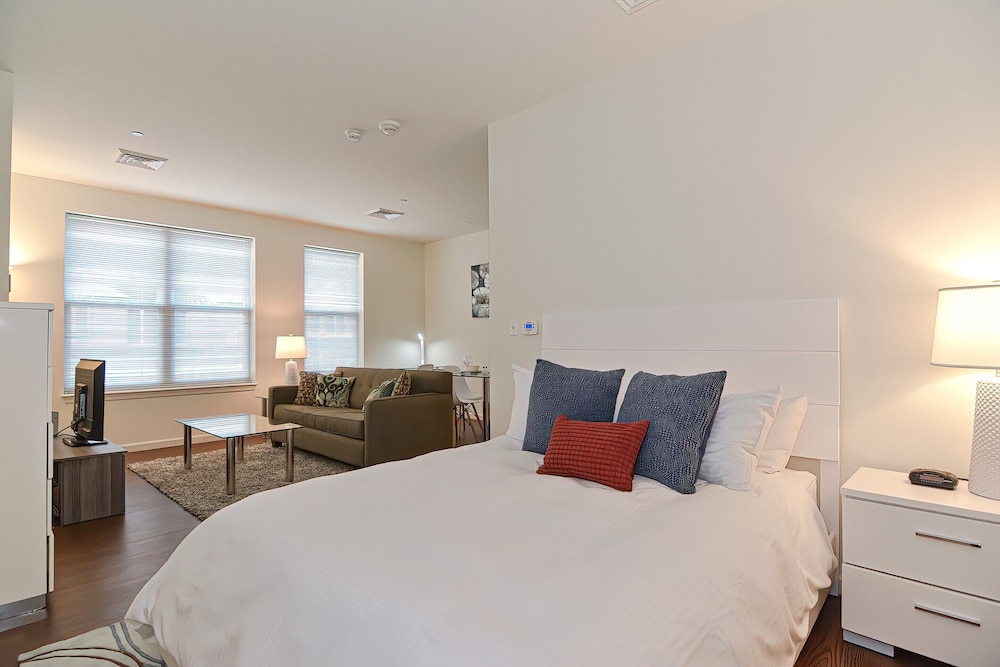 Luxury Studio, 1 Queen Bed with Sofa bed
