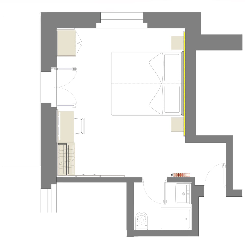 Double Room, 1 Double Bed, Balcony, Valley View, photo 6