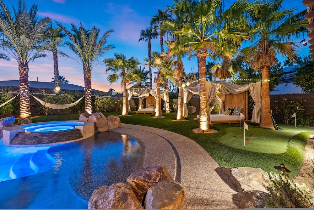 Luxe Villa Tulum in Indio, Billede 27