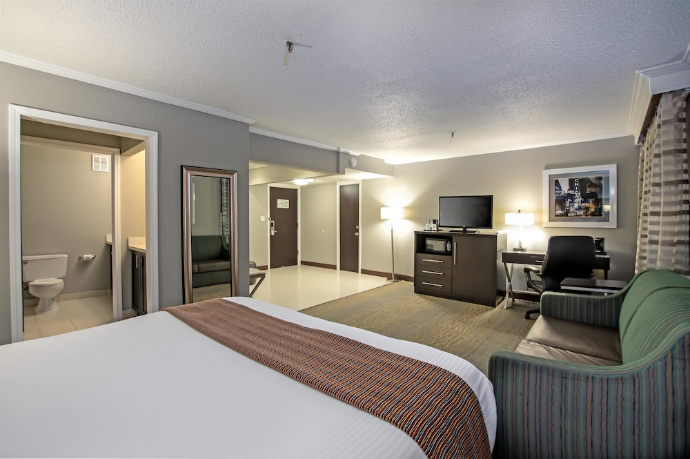 Suite, 1 King Bed, Non Smoking, Refrigerator & Microwave (Larger Room;with Sofabed) - Photo 3