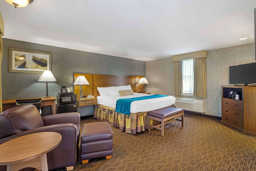 Standard Room, 1 King Bed, Non Smoking, Refrigerator & Microwave - Photo 1