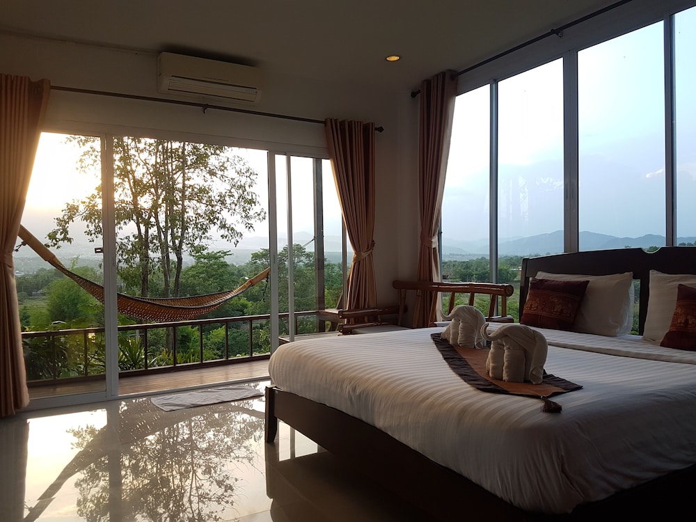 Panorama-Zimmer, 1 Kingsize-Bett, Bergblick